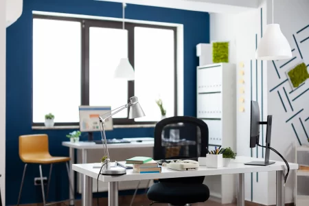 monitor-with-financial-graphs-charts-statisctis-corporate-office-workplace